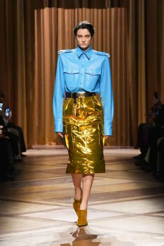 Mugler, inverno 2026 - Foto: Reprodução/Vogue Runway