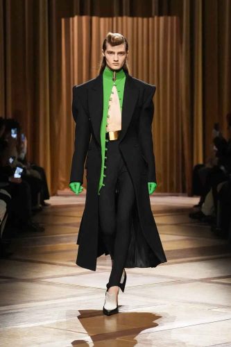 Mugler, inverno 2026 - Foto: Reprodução/Vogue Runway