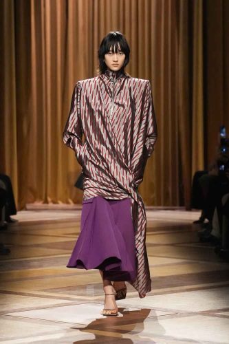 Mugler, inverno 2026 - Foto: Reprodução/Vogue Runway