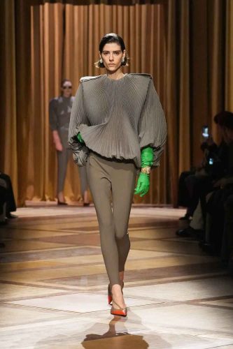 Mugler, inverno 2026 - Foto: Reprodução/Vogue Runway