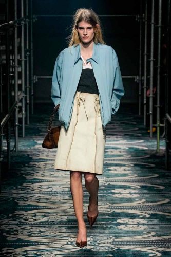 Prada, inverno 2025 - Foto: Reprodução/Vogue Runway