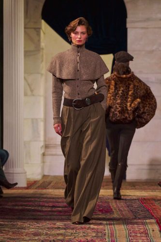 Ralph Lauren, inverno 2026 - Foto: Reprodução/Vogue Runway