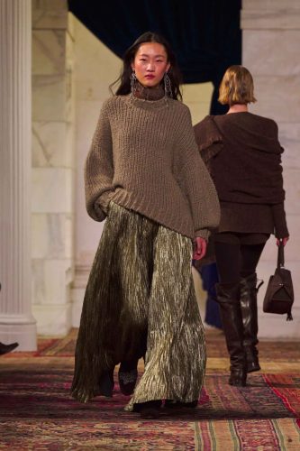 Ralph Lauren, inverno 2026 - Foto: Reprodução/Vogue Runway