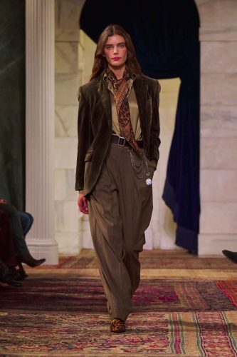 Ralph Lauren, inverno 2026 - Foto: Reprodução/Vogue Runway