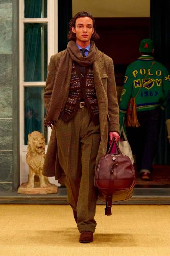 Ralph Lauren, inverno 2026 - Foto: Reprodução/Vogue Runway