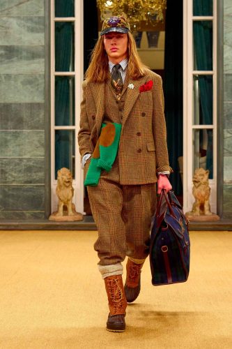 Ralph Lauren, inverno 2026 - Foto: Reprodução/Vogue Runway