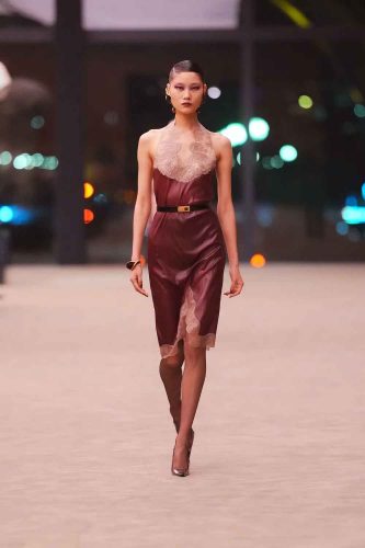 Saint Laurent, inverno 2026 - Foto: Reprodução/Vogue Runway