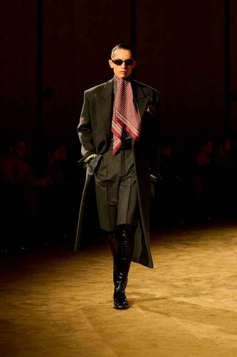 Saint Laurent, inverno 2026 - Foto: Reprodução/Vogue Runway