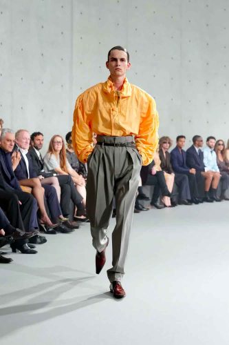 Saint Laurent, verão 2027 - Foto: Reprodução/Vogue Runway