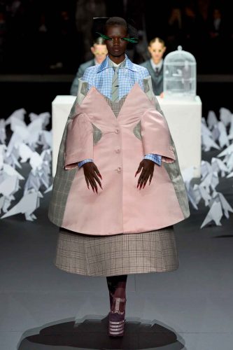 Thom Browne, inverno 2025 - Foto: Reprodução/Vogue Runway