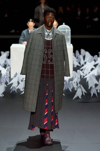 Thom Browne, inverno 2025 - Foto: Reprodução/Vogue Runway