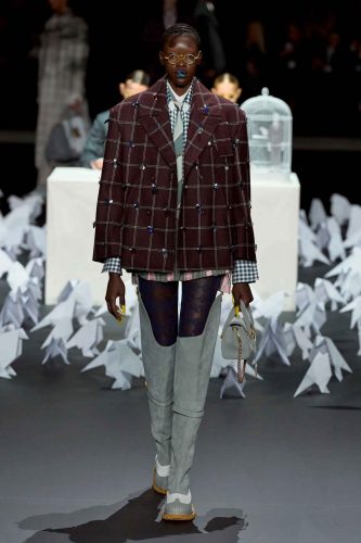 Thom Browne, inverno 2025 - Foto: Reprodução/Vogue Runway