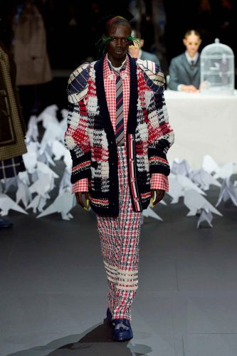 Thom Browne, inverno 2025 - Foto: Reprodução/Vogue Runway