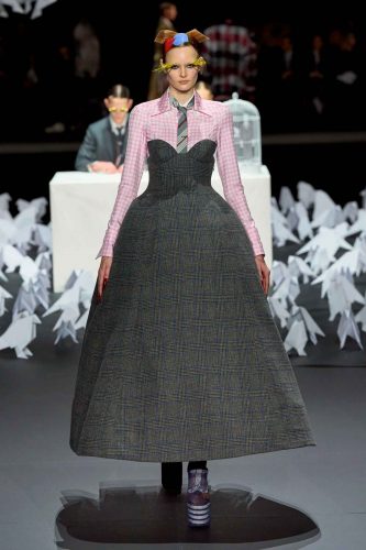 Thom Browne, inverno 2025 - Foto: Reprodução/Vogue Runway