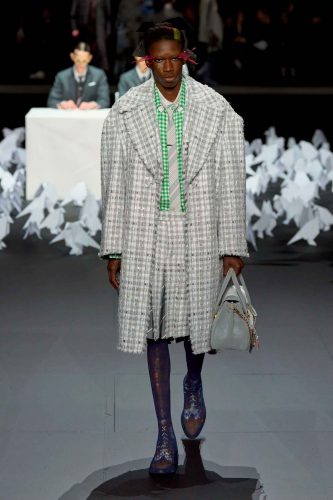 Thom Browne, inverno 2025 - Foto: Reprodução/Vogue Runway