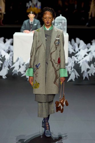 Thom Browne, inverno 2025 - Foto: Reprodução/Vogue Runway