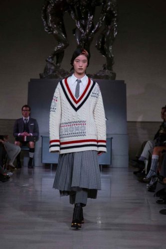 Thom Browne, inverno 2026 - Foto: Divulgação