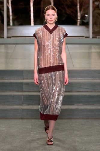 Tory Burch, inverno 2025 - Foto: Reprodução/Vogue Runway
