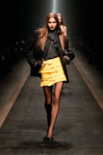 Versace, inverno 2025 - Foto: Reprodução/Vogue Runway
